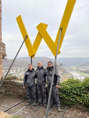im Bild: Felix Dan, Louis Schenk, Stanislav Brinster